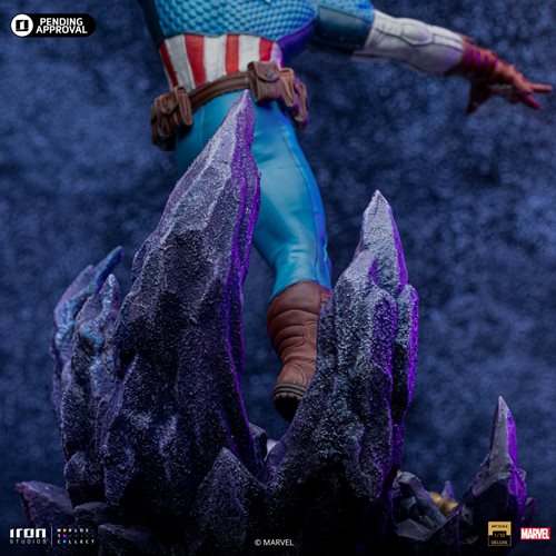 Captain America Deluxe Infinity Gauntlet Battle Diorama Series 1:10 Art Scale Limited Edition Statue
