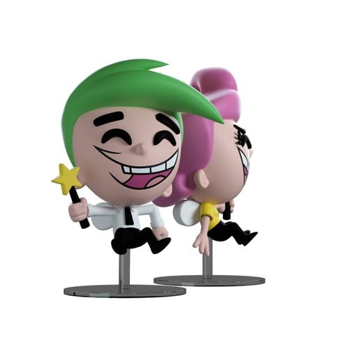 The Fairly Oddparents Cosmo and Wanda Vinyl Figure 2-Pack