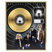 Bon Jovi The Circle Framed Gold Record