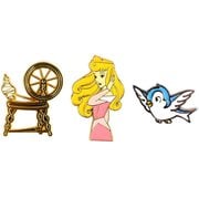 Sleeping Beauty Princess Aurora Lapel Pin 3-Pack