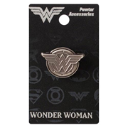 Wonder Woman Logo Pewter Lapel Pin