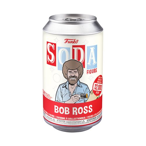Bob Ross Vinyl Soda Figure