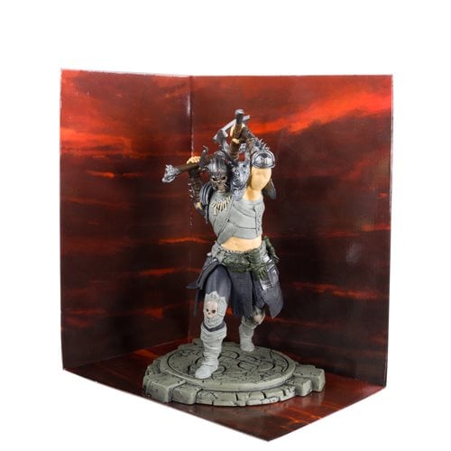 Diablo IV Wave 1 Whirlwind Barbarian Epic 1:12 Scale Posed Figure