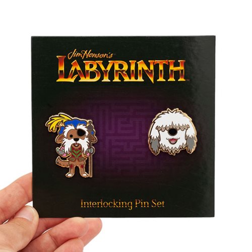 Labyrinth Sir Didymus and Ambrosius Interlocking Pin Set