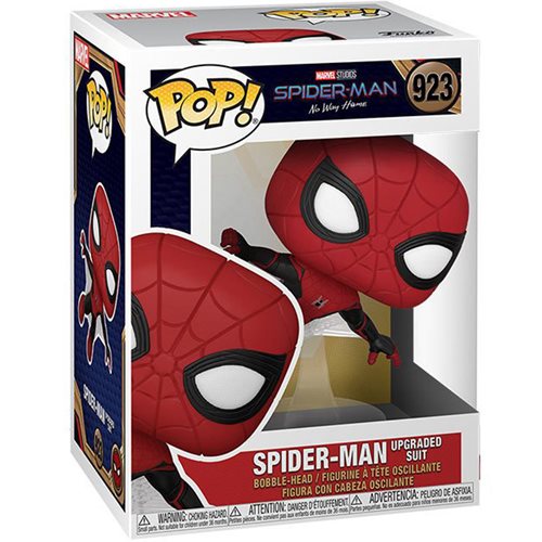 Spider-Man: No Way Home Spider-Man Upgraded Suit Pop! Vinyl Figure, Not Mint