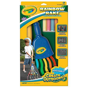 Crayola Outdoor Rainbow Rake