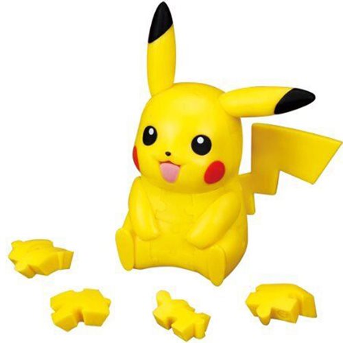 Pokemon PKKM-01 Pikachu Kumu-kumu 3D Puzzle