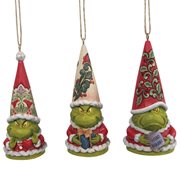 Dr. Seuss The Grinch Grinch Gnome Jim Shore Ornament 3-Pack
