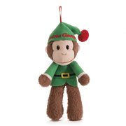Curious George Elf 7-Inch Ornament Plush