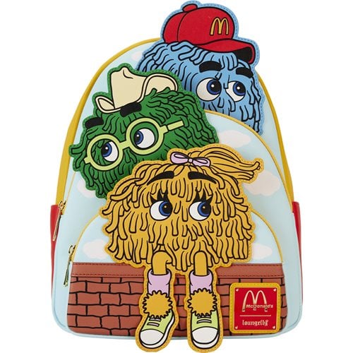 McDonald's Fry Guys Triple Pocket Mini-Backpack