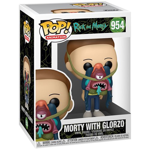 Rick and Morty Morty with Glorzo Pop! Vinyl Figure