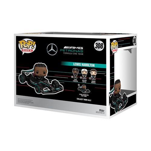 Formula 1 Mercedes Lewis Hamilton Super Deluxe Funko Pop! Ride Vinyl Vehicle #308