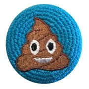 Emoji Smiling Poop Crocheted Footbag