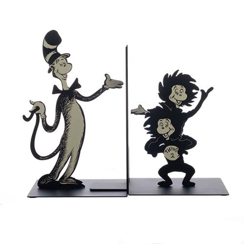 Dr. Seuss Cat In The Hat Metal Bookends