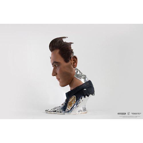 Terminator 2 -T-1000 1:1 Scale Painted Resin Art Mask