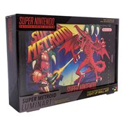 Super Nintendo SNES Super Metroid Luminart Light-Up Artwork