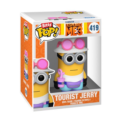 Minions Tourist Jerry Funko Bitty Pop! Mini-Figure 4-Pack