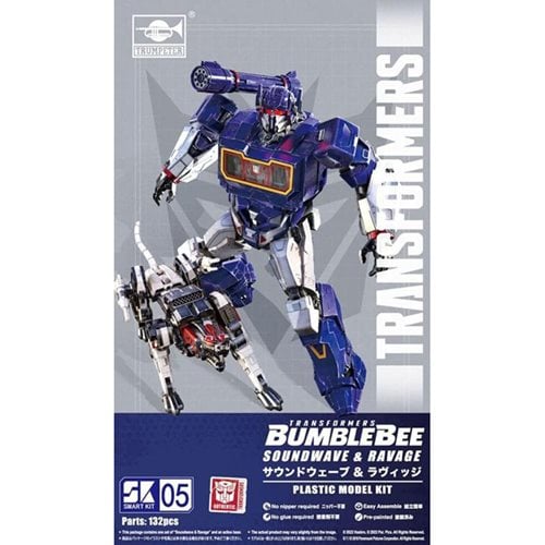 Transformers: Bumblebee Soundwave and Ravage Smart Kit 05 Model Kit