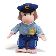 Curious George Policeman Plush