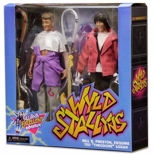 Bill & Ted's Excellent Adventure 8-Inch Retro Action Figure 2-Pack