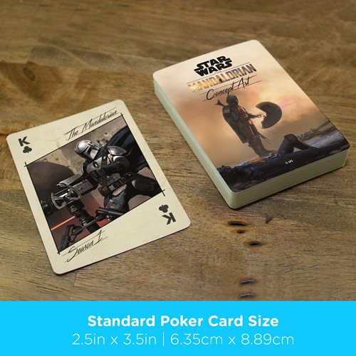 Star Wars: The Mandalorian Concept Art Playing Cards