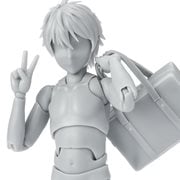 Body-kun School Life Edition DX Set Gray Color Version S.H.Figuarts Action Figure