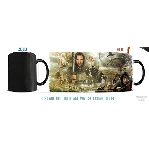 Lord of the Rings Collage Morphing Mug