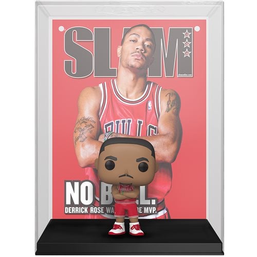 NBA SLAM Derrick Rose Funko Pop! Cover Figure #11 with Case