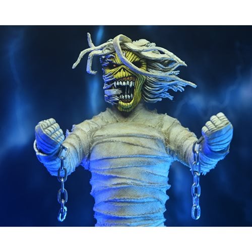 Iron Maiden Powerslave Mummy Eddie 8-Inch Clothed Action Figure