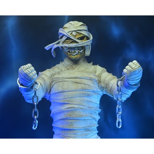 Iron Maiden Powerslave Mummy Eddie 8-Inch Clothed Action Figure