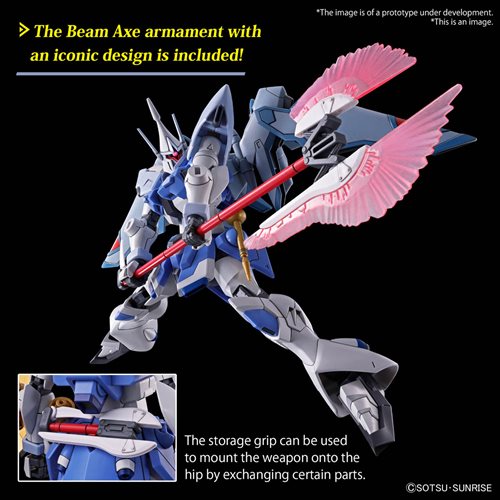 Mobile Suit Gundam Seed Freedom Gyan Strom Agnes Giebenrath Custom High Grade 1:144 Scale Model Kit