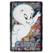 Casper the Friendly Ghost Casper Woven Tapestry Throw Blanket