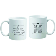 Downton Abbey Lean and Whining Quote Mug