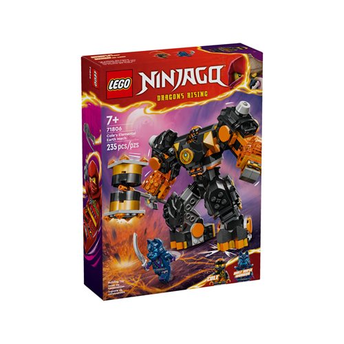LEGO 71806 Ninjago Cole's Elemental Earth Mech
