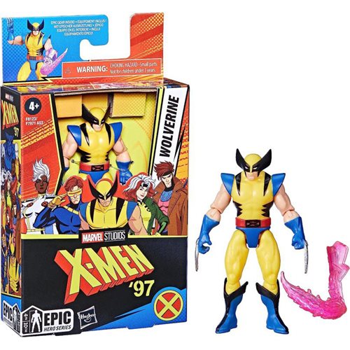 X-Men 97 Epic Hero Series Wolverine 4-Inch Action Figure