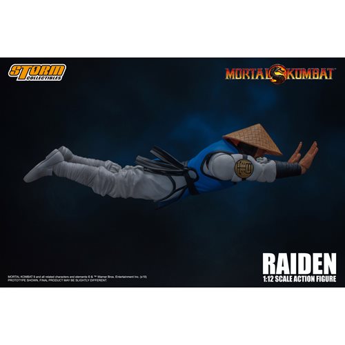 Mortal Kombat Raiden 1:12 Action Figure