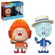 The Year Without Santa Claus Heat Miser and Snow Miser Vynl. Figure 2-Pack
