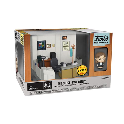 The Office Pam Mini Moments Mini-Figure Diorama Playset
