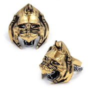 Masters of the Universe Battlecat 2-Piece Stainless Steel Ring