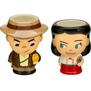 Indiana Jones and Marion Ravenwood 18 oz. Cupful of Cute Mugs 2-Pack, Not Mint