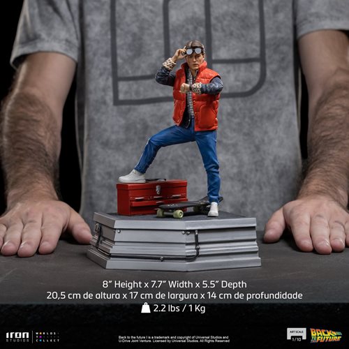 Back to the Future Part I Marty McFly Art 1:10 Scale Statue