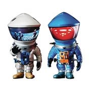 2001: A Space Odyssey DF Blue and Silver Astronaut Defo Real Soft Vinyl Figure 2-Pack
