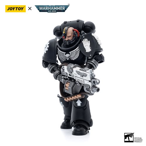 Joy Toy Warhammer 40,000 Iron Hands Intercessors Brother Ignar 1:18 Scale Action Figure