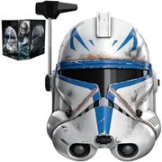 Star Wars The Black Series Captain Rex Premium Electronic Helmet Prop Replica, Not Mint