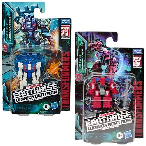 Transformers Generations War for Cybertron Earthrise Battlemasters Wave 1 Set