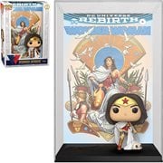 Wonder Woman 80th Rebirth on Throne Funko Pop! Comic Cover with Figure #03, Not Mint