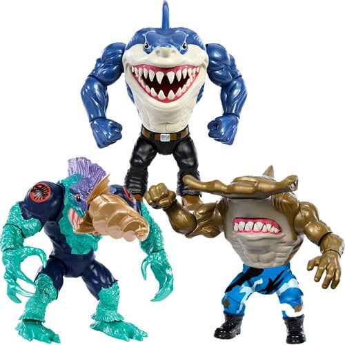 Street Sharks 30th Anniversary Action Figure Case of 3