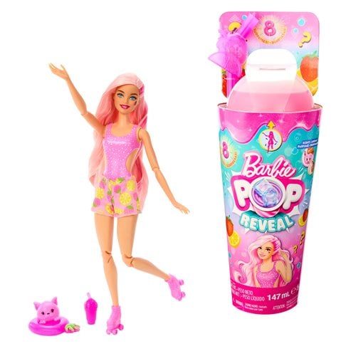 Barbie Pop Reveal Juicy Fruits Strawberry Lemonade Doll