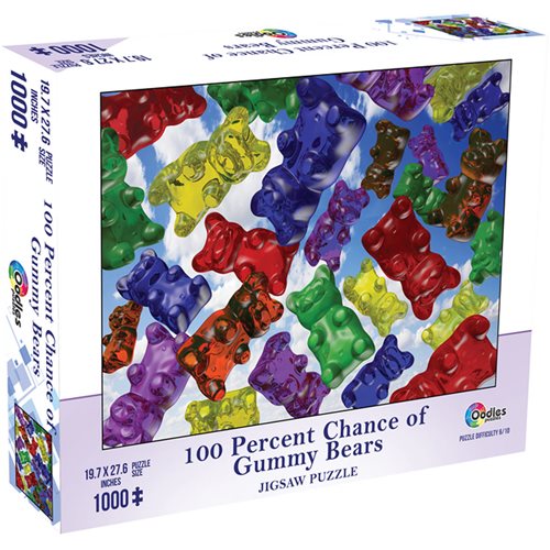 100 Percent Chance of Gummy Bears 1,000-Piece Puzzle