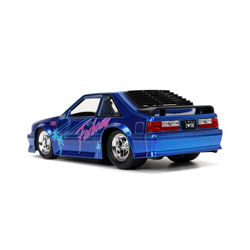 I Love The 80's 1989 Ford Mustang GT 1:24 Scale Die-Cast Metal Vehicle